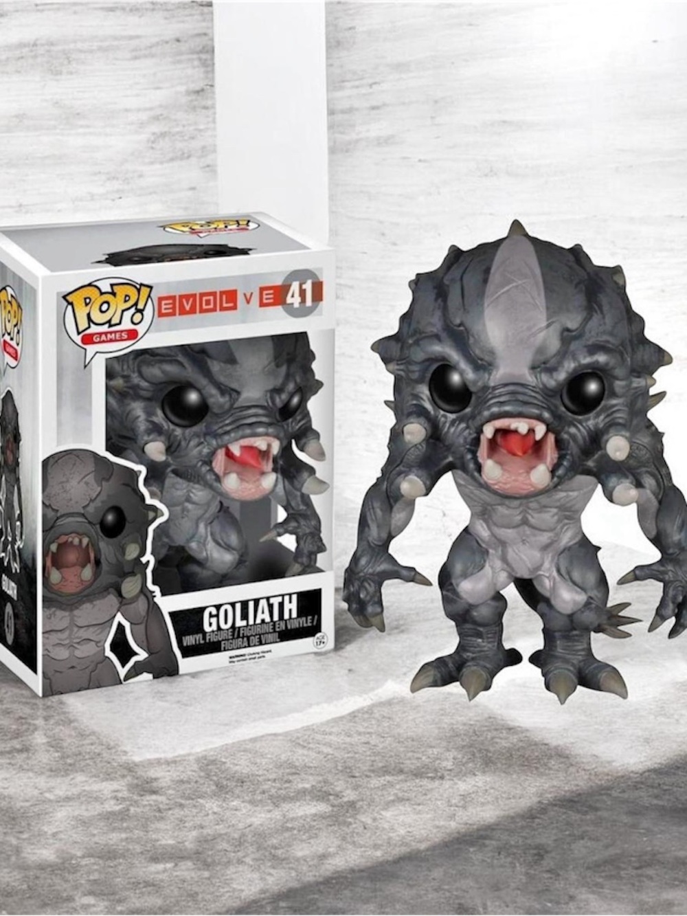 Funko Pop! Goliath Vinyl Figure - Gray and Black